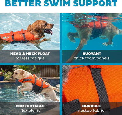Adjustable pet flotation device with quick release belly buckles