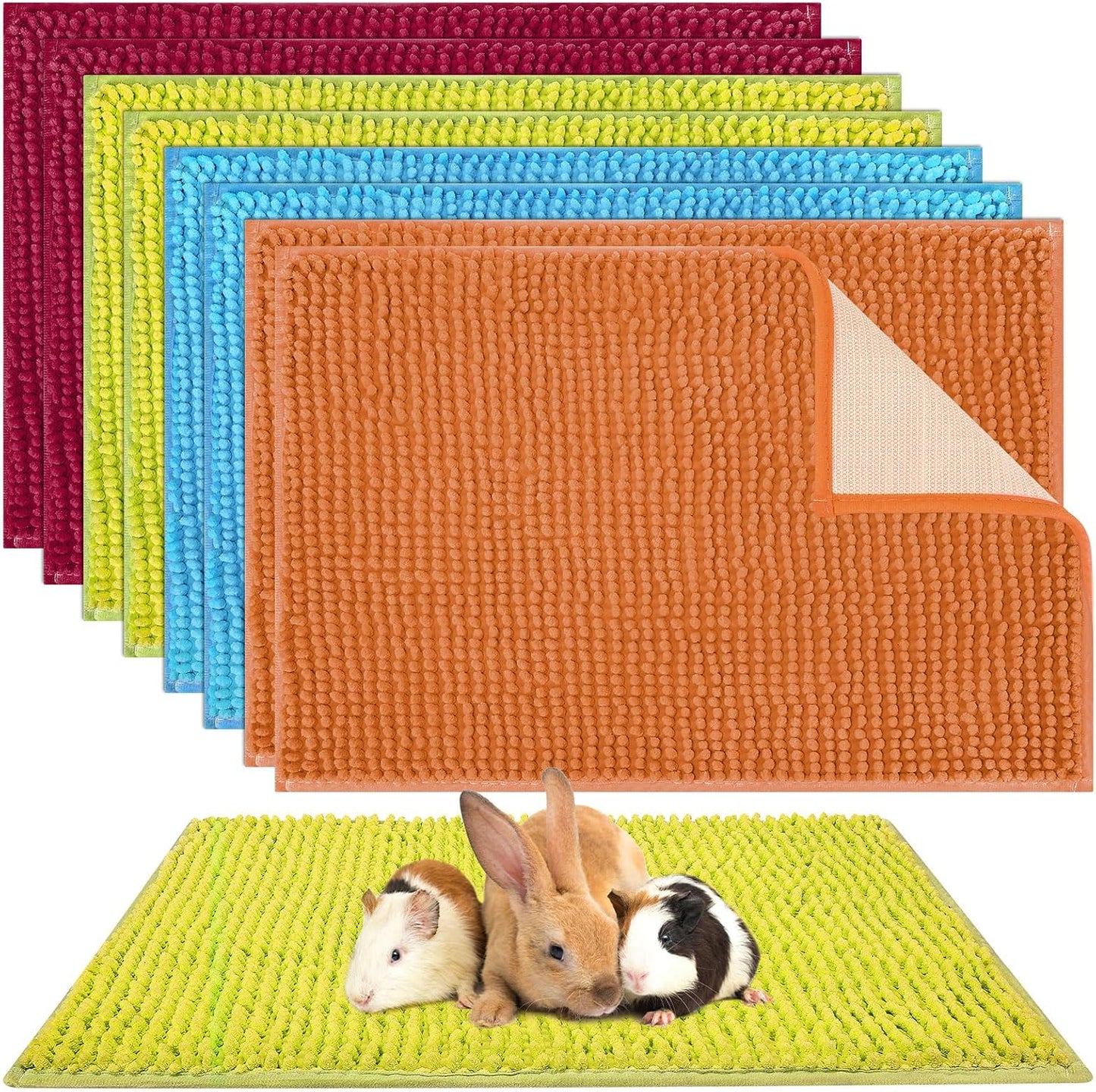 Barydat guinea pig cage liner used in a travel carrier