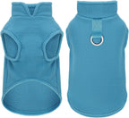 Sleeveless Pullover Fleece Vest for Small Dogs: Cozy Polyester Dog Jacket, Tank Top Sweater with Leash Ring and Armholes, Crisp, Warm, and Easy-to-Wear Design for Everyday Comfort Turquoise M - Image 10