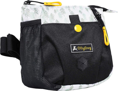 OllyDog Backcountry Day Bag | Hands-Free Dog Training Treat Pouch | Fanny/Hip Pack with Zipper Closure & Built-in Poop Bag Dispenser | Removable Waist Clip (Raven S'25) - Image 12