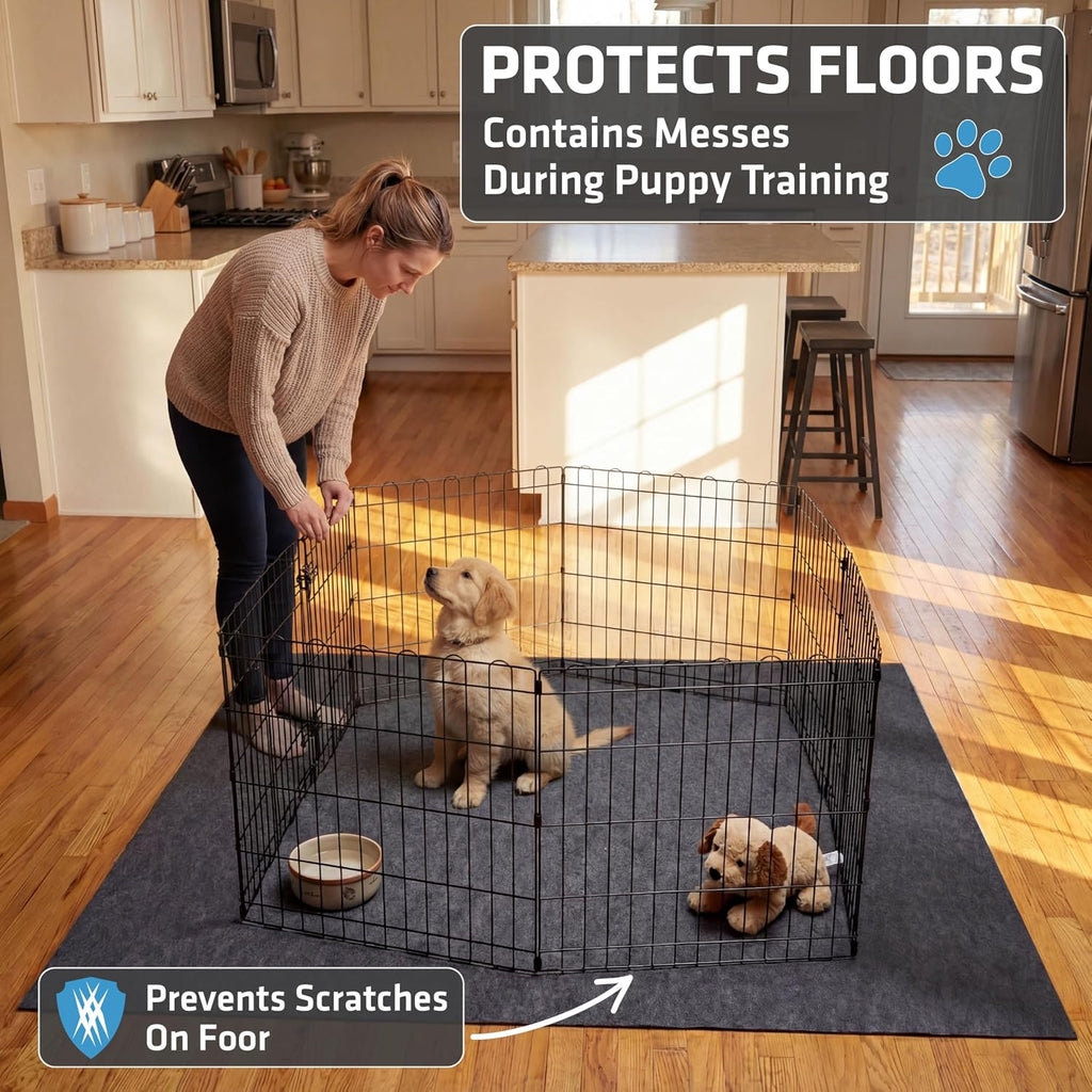 Close up of absorbent Drymate pet mat fabric texture