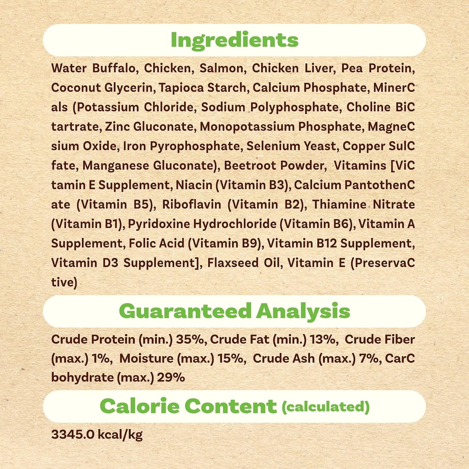 Authentic USA imported premium pet food bag for healthy skin and coat