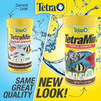 Tetra TetraMin Tropical Granules authentic imported stock container view