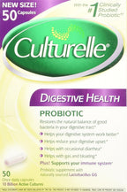 Culturelle Daily Probiotic Capsules For Men & Women, Most Clinically Studied Probiotic Strain, Digestive & Gut Health, Supports Occasional Diarrhea, Gas & Bloating, 1 Month Supply, 30 CT - Image 9