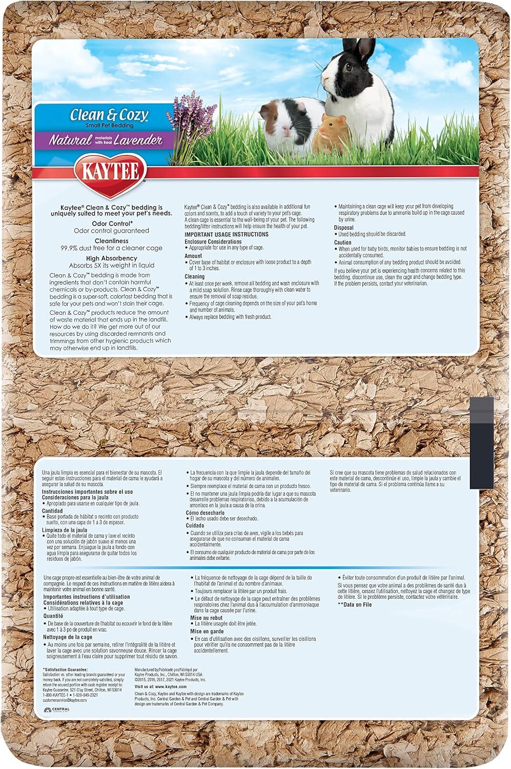 Authentic USA imported Kaytee bedding for small pets