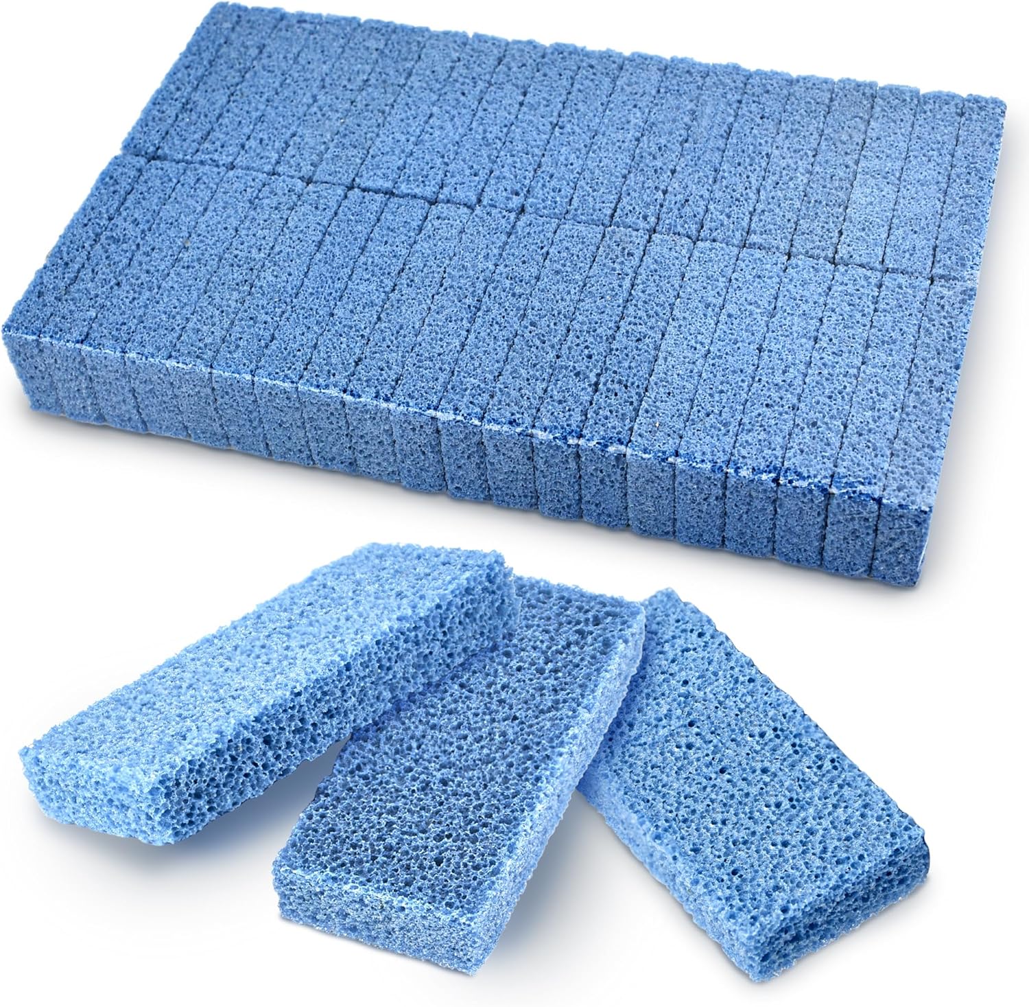 Salvmary blue foot pumice stone callus remover pads front view