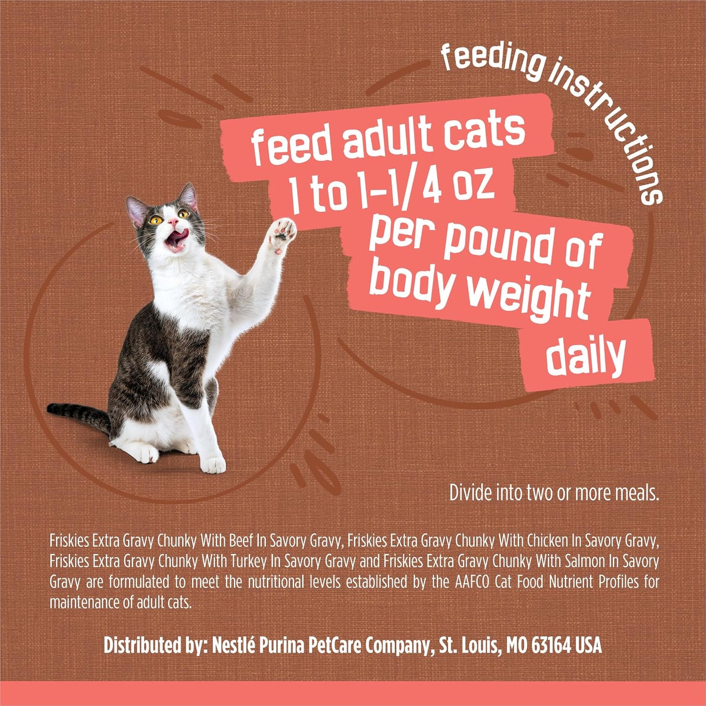 USA imported Purina Friskies cat food variety pack