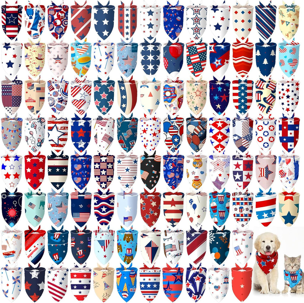 Huhumy 30 Pcs Adopt Me Dog Bandanas Bulk Pet Bibs Colorful Triangle Scarf Pet Adopt Me Bandanas for Medium Large Dogs Birthday Adoption Grooming Costume Decor - Image 12