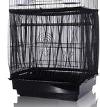 Tamu style Bird Cage Seed Catcher, Stretchy Mesh Skirt, 55-100 inch, White - Image 8