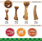 Premium natural ingredients list on Nylabone dog bone packaging