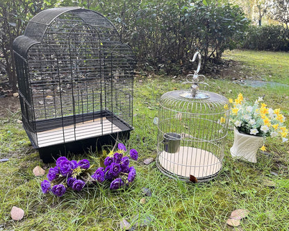Clean bird cage setup using Clyairmao gravel paper