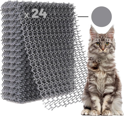 Petfolio 10 Pack Extra Large Cat Scat Mat for Cats - Cat Spike Mat 16.5 x 13.4 Inch with 1 Inch Spikes is Perfect to Keep Cats Away Indoor and Outdoor - Image 10