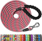 NTR 30FT Puppy Leash, Nylon Rope Long Dog Leash with Swivel Lockable Hook and Comfortable Padded Handle, Dog Line Tether for Small Medium Large Dogs Training, Playing, Camping, or Backyard - Image 10