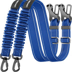 Small dog safely secured with URPOWER 3-in-1 seat belt