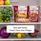 Freshpet Select grain-free multi-protein ingredients label