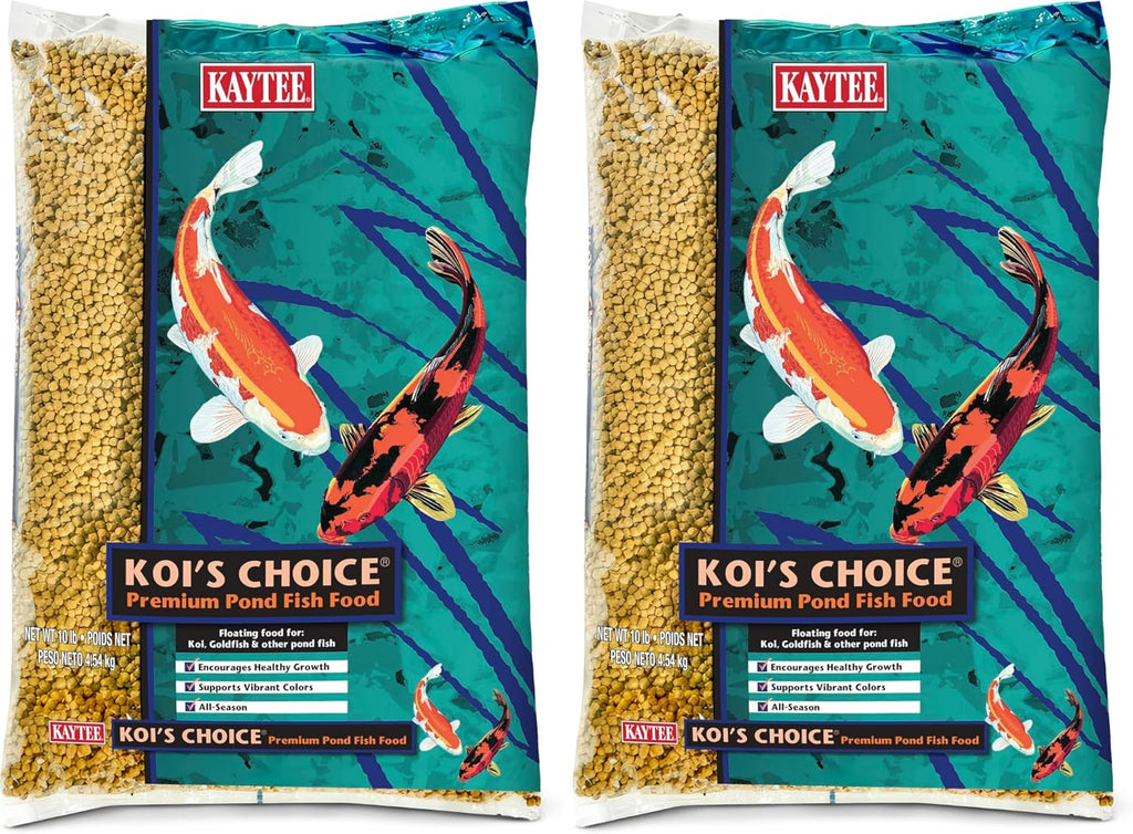 Kaytee Koi's Choice Koi Floating Fish Food for Ponds, Goldfish and Freshwater Pond Fish Pellets, 10 pounds - Image 13