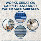 Simple Solution multi surface pet stain remover gallon jug back instructions