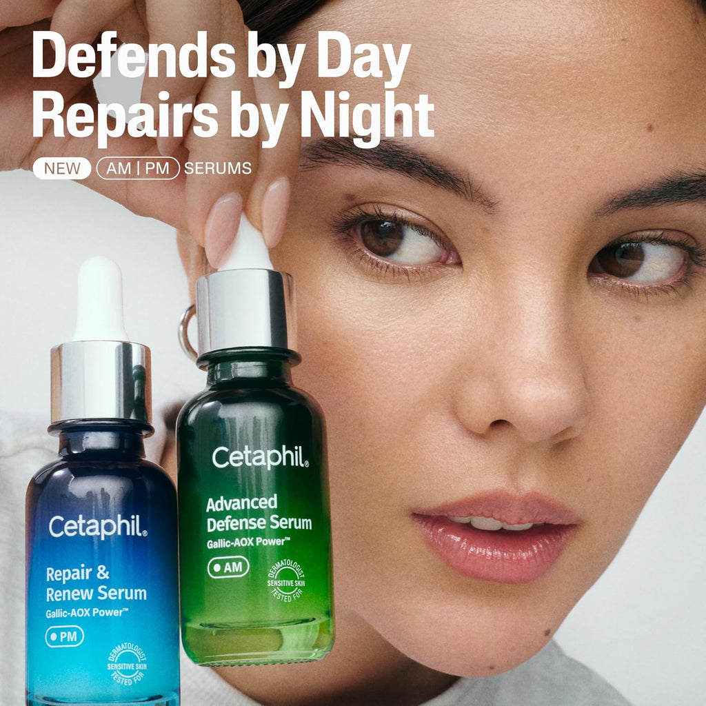 Cetaphil Advanced Defence AM Face Serum lifestyle application