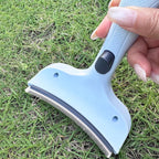 Friederich pet shedding comb with accumulated loose fur easily clearing off the bristles