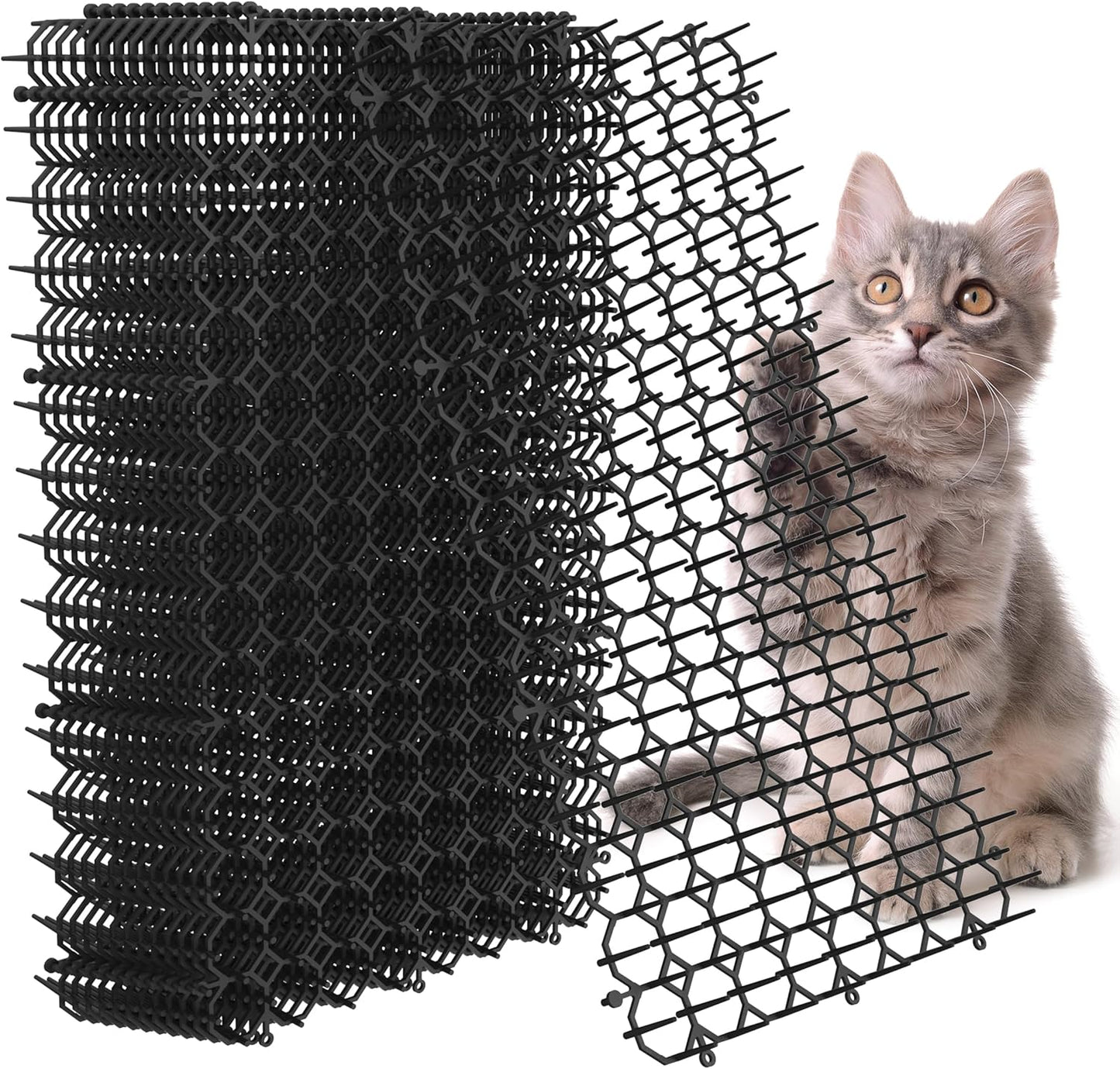 Hmyomina cat deterrent mat 10 pack stack