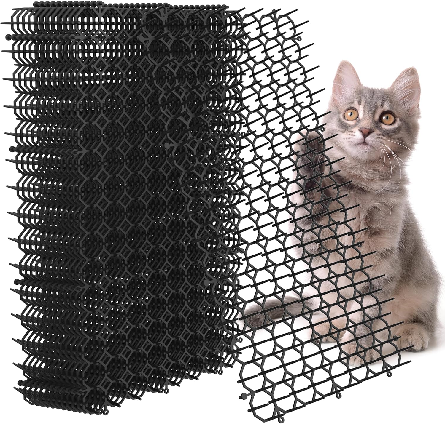 Hmyomina cat deterrent mat 10 pack stack