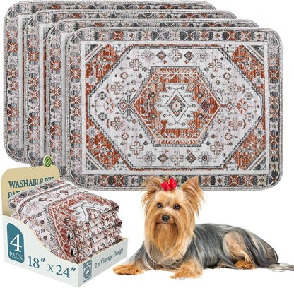 Homimp Washable Pee Pads for Dogs,Extra Large 2 Pcs Reusable Puppy Pads Waterproof,Absorbent and Leakproof Dog Pee Pads,Non Slip Puppy Training Pads,Pet Mat for Floor,Crate,Couch,Whelping,Blue 48"x48" - Image 12