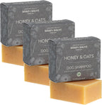 Chagrin Valley Soap & Salve Certified Organic Dog Shampoo and Conditioner - Dog Shampoo Itchy Skin Relief and Puppy Essentials - Natural Handmade Honey & Oats, 3.8 oz Bar Soap - Image 11