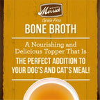 Gluten free premium pet meal supplement packaging back view