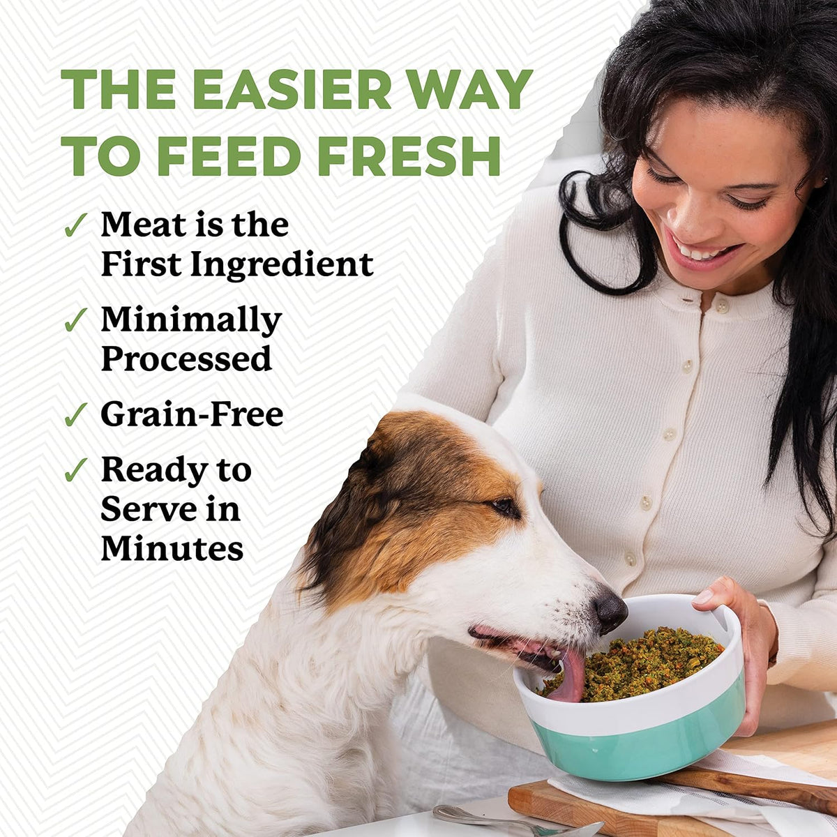 Ingredients list on Dr. Harvey's Chicken and Garden Veggies bag