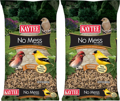Kaytee No Mess Finch Seed and Nyjer Blend, Attracts Goldfinches, Chickadees, Junos, Finches and Other Wild Birds, 8 Pounds - Image 10