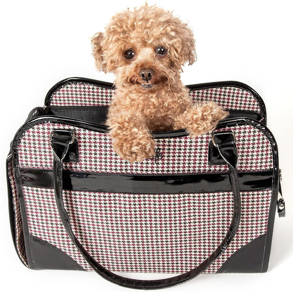 Pet Life Exquisite handbag pet carrier front view