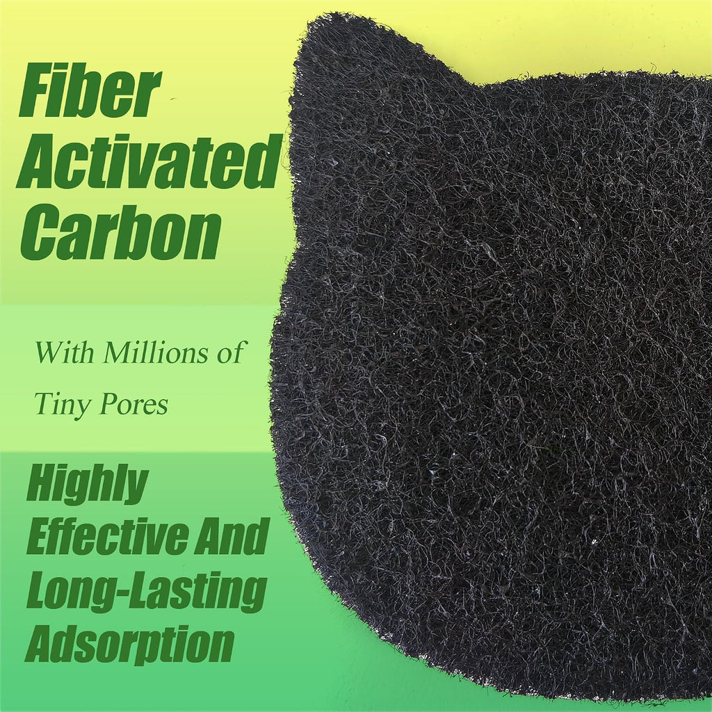 PurifyLogix non toxic coconut shell charcoal pet deodorizing filter close up