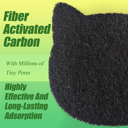 PurifyLogix non toxic coconut shell charcoal pet deodorizing filter close up