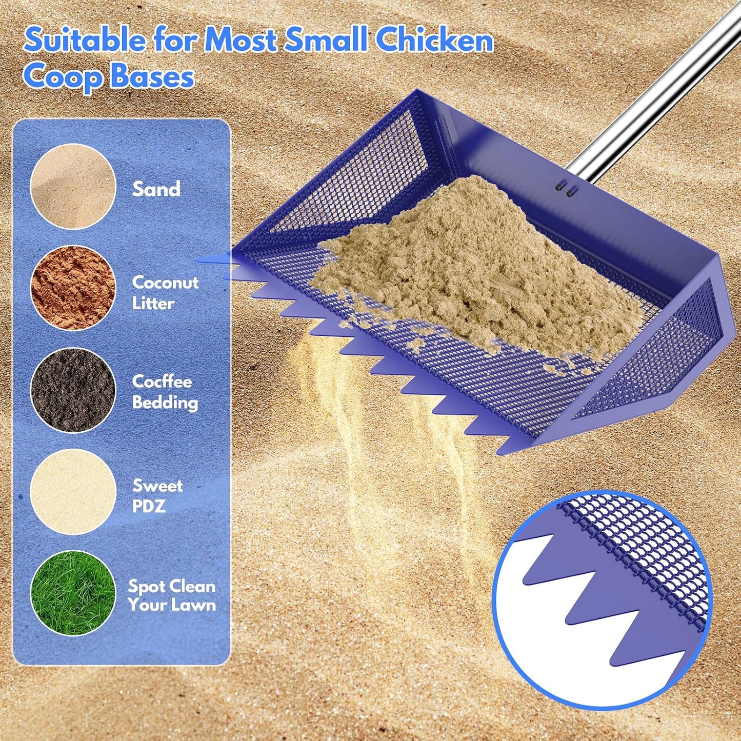 Veemi rust resistant poultry coop maintenance tool full package overview