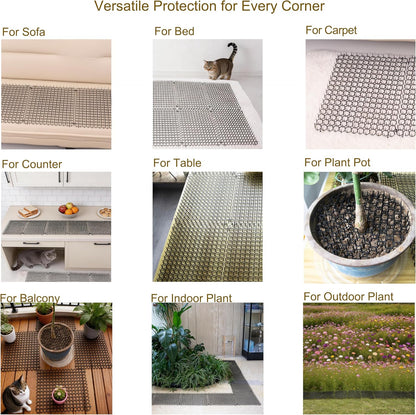 Vtedu cat repellent mat cut to size for home use