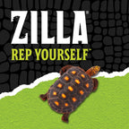 Zilla reptile bedding packaging side angle view