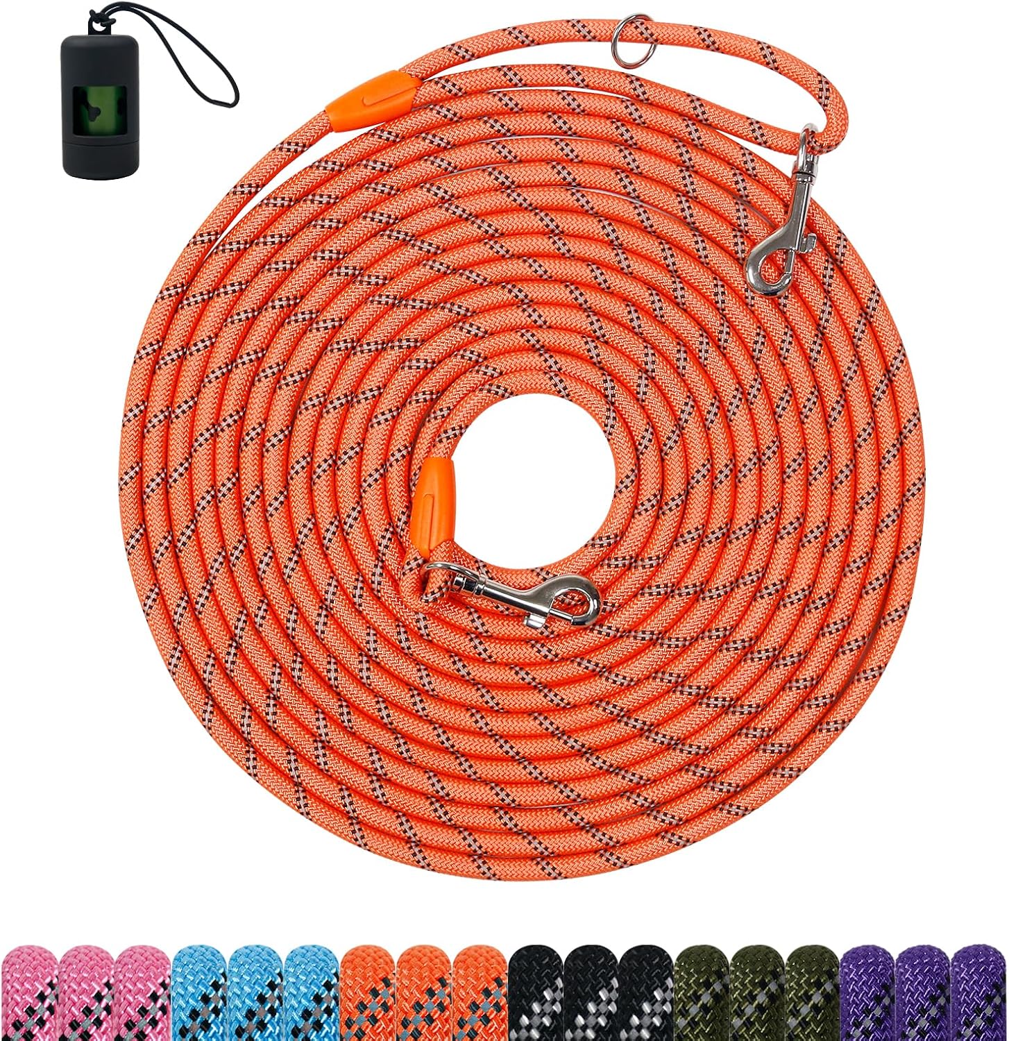 Tairro durable long line leash for small medium and large dogs