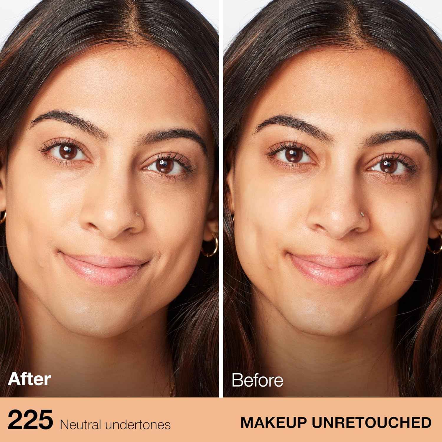 Maybelline Fit Me luminous finish foundation shade Medium Buff close up