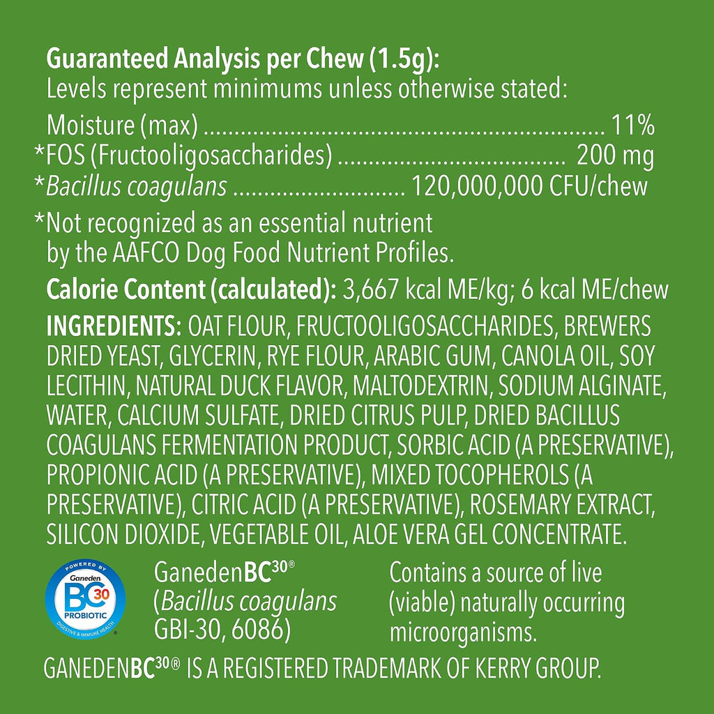 Wag pet prebiotics and probiotics one hundred sixty count bottle