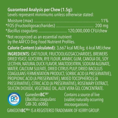 Wag pet prebiotics and probiotics one hundred sixty count bottle