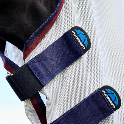 WeatherBeeta premium horse rug ultra belly wrap insect protection closure detail