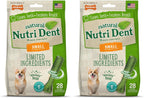 Nylabone Nutri Dent Dog Dental Chews - Natural Dog Teeth Cleaning & Breath Freshener - Dental Treats for Dogs - Filet Mignon Flavor, Small (64 Count) - Image 14
