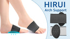 Packaging view of the HiRui imported foot care solution for fallen arches.