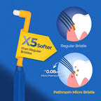 Pethroom toothbrush demonstrating dental cleaning for cats