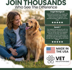 Chew and Heal Labs dog dermatitis relief topical cream application