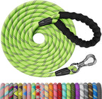 NTR 30FT Puppy Leash, Nylon Rope Long Dog Leash with Swivel Lockable Hook and Comfortable Padded Handle, Dog Line Tether for Small Medium Large Dogs Training, Playing, Camping, or Backyard - Image 12