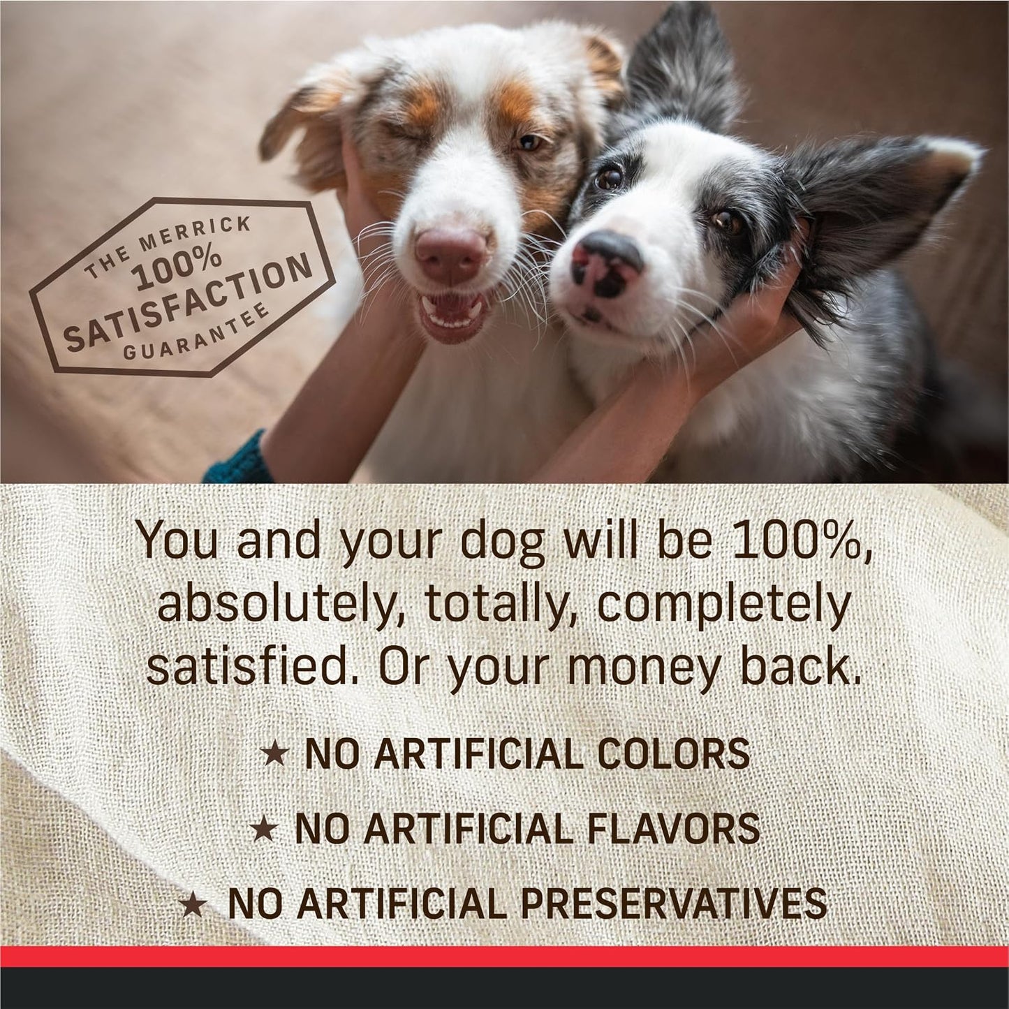 Merrick Grain Free Premium And Natural Canned Dog Food, Soft And Healthy Poultry Free Wet Recipe, Real Beef Lamb And Bison - (Pack of 12) 12.7 oz. Cans - Image 10