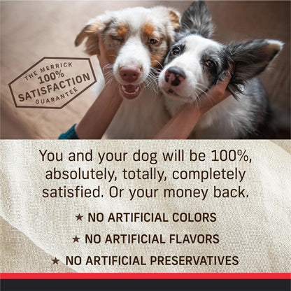 Merrick Grain Free Premium And Natural Canned Dog Food, Soft And Healthy Poultry Free Wet Recipe, Real Beef Lamb And Bison - (Pack of 12) 12.7 oz. Cans - Image 10