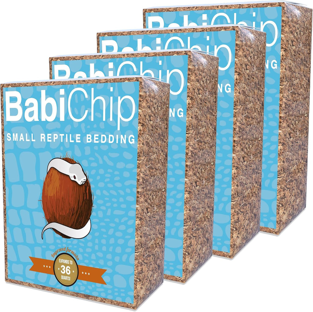 BabiChip Coconut Chip Substrate for Reptiles 12 Quart Loose Small Sized Coco Husk Chip Bedding for Ball Pythons, Other Snakes, Tortoises, Geckos, Frogs, or Lizard Terrarium Tanks - Image 10