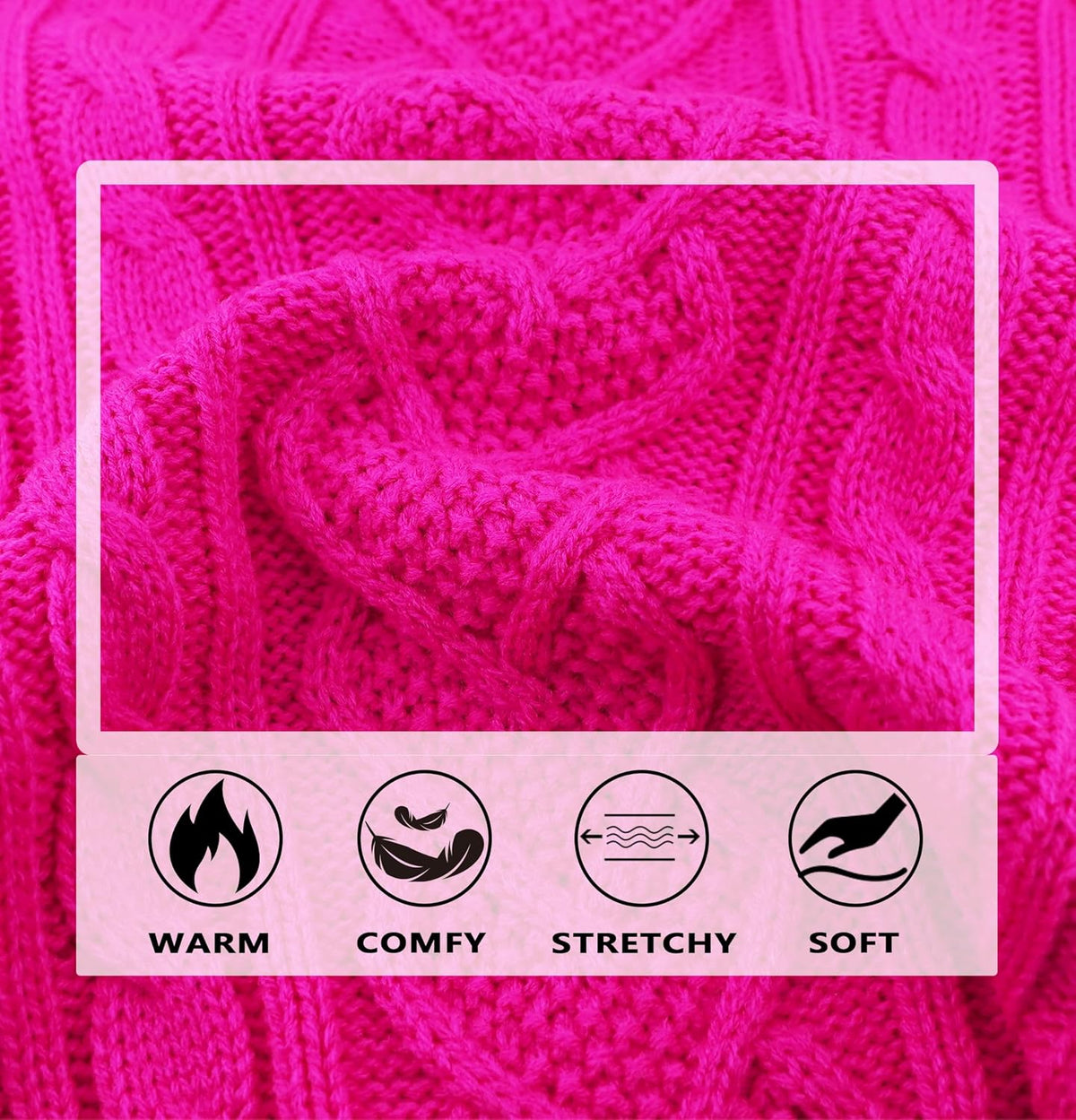 Puppishy knit pullover dog coat belly side view showcasing stretch fit